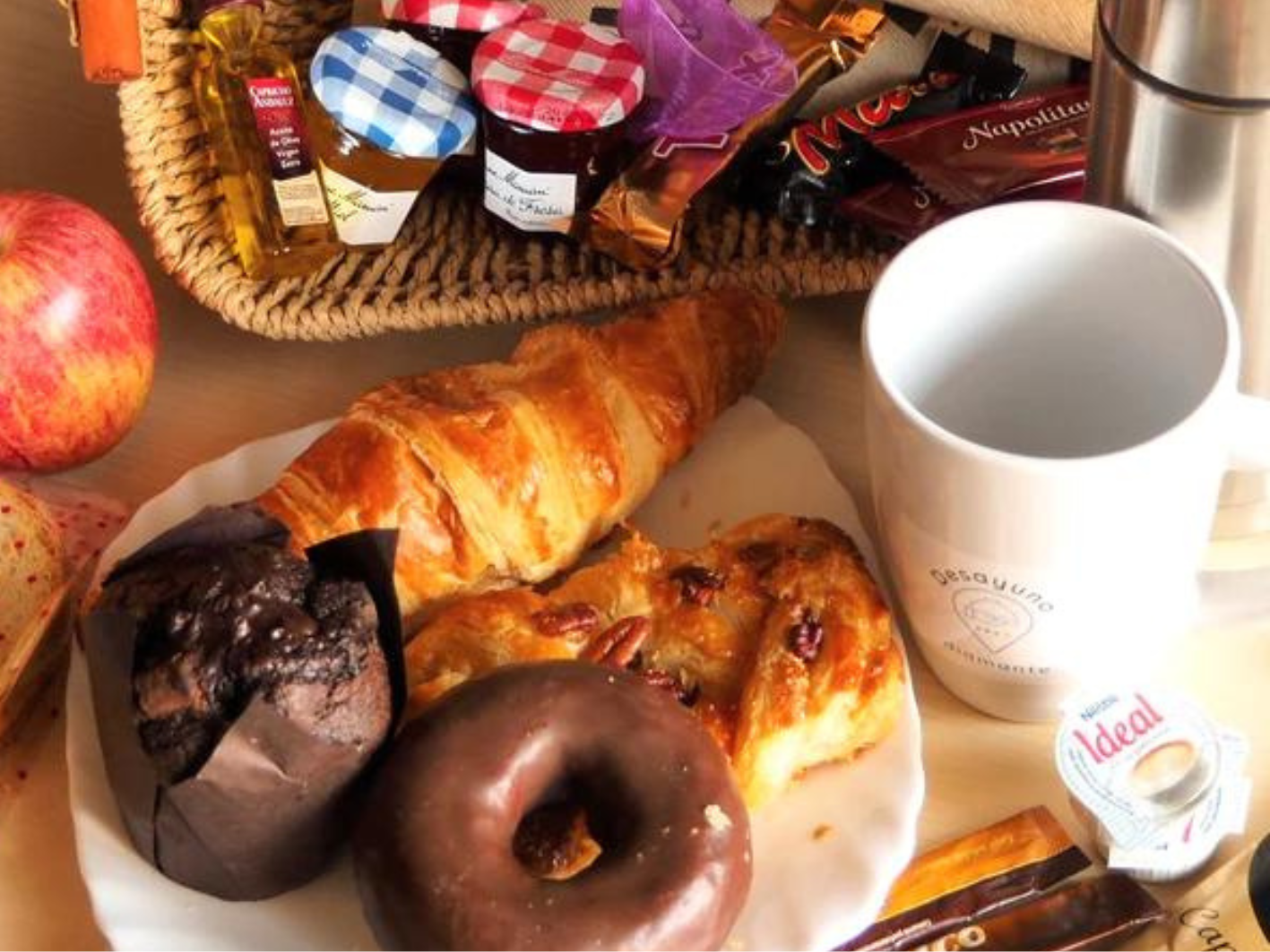 cestas desayunos meriendas brunch regalos domicilio 